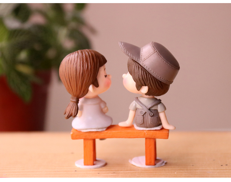 Figurine manga      en PVC garcons et filles couple Cartoon - Ref 2699481 Image 11