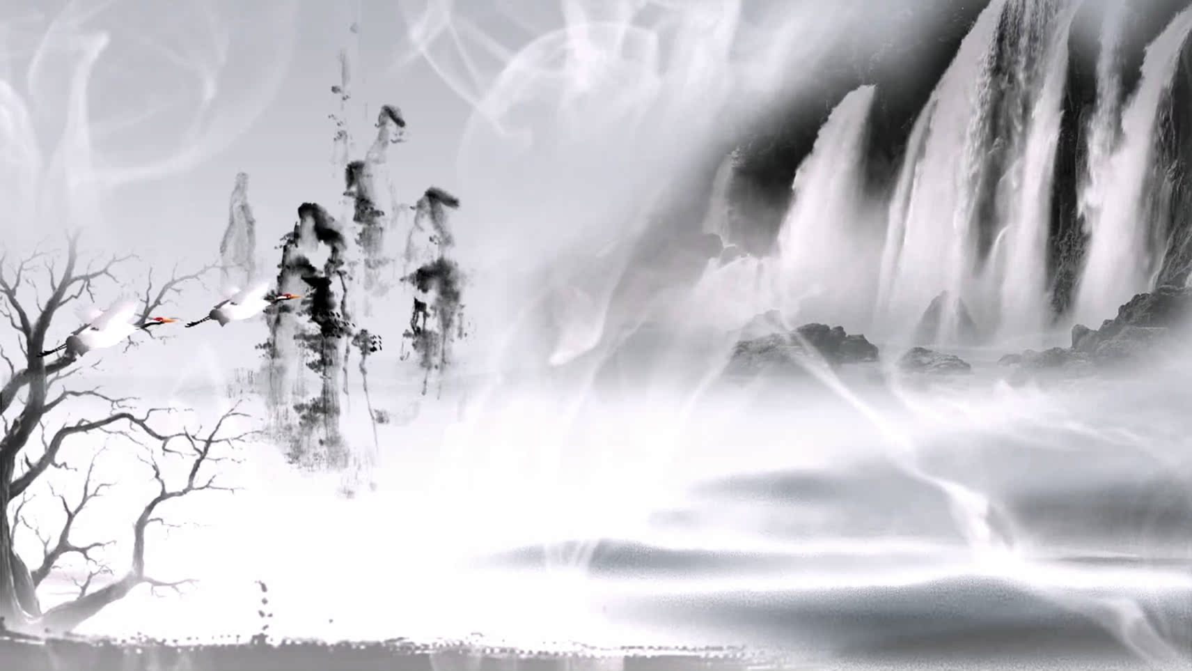 将进酒古典舞蹈LED大屏幕背景视频高清片源-