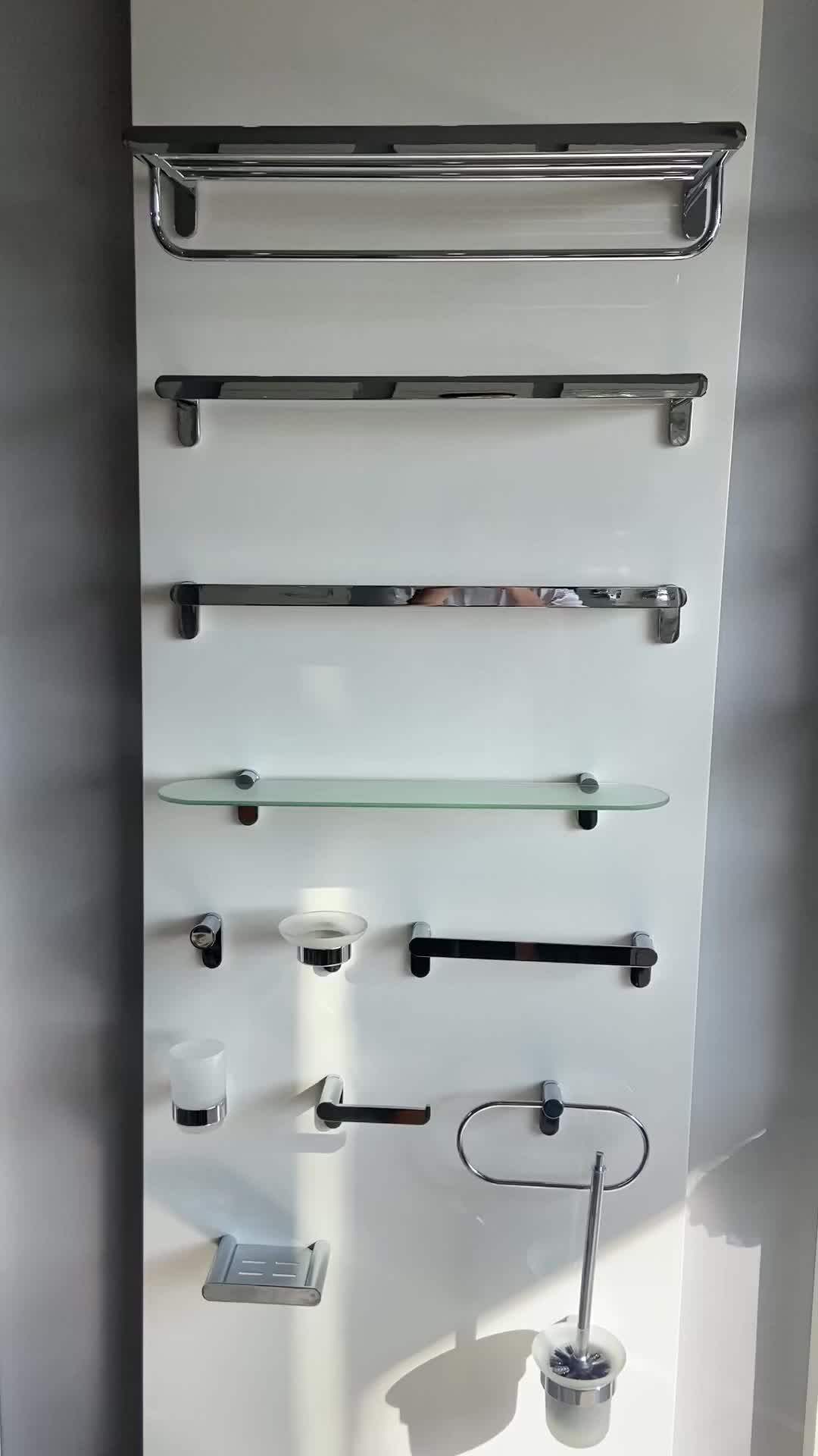 Modern Design Bathroom Hardware Sets Luxury Wall Mounted High Quality ...