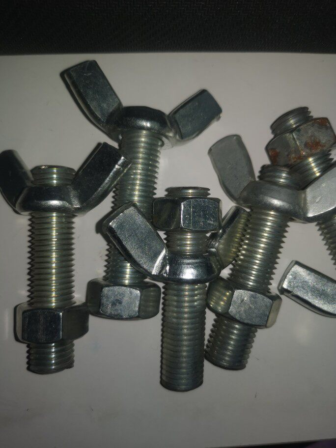 Small original hot press press press base plate pillar complete set of fixed button pressure adjustment bolt nut