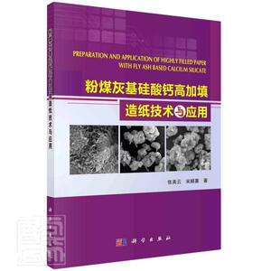 正版包邮 粉煤灰基硅酸钙高加填造纸技术与应用 工业技术 书籍9787030672391