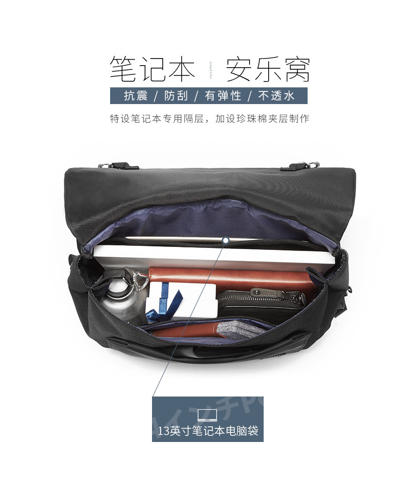 Youyi tốt đeo vai nam đơn giản giản dị Túi Messenger xu hướng thời trang nam Túi xách nam phiên bản Hàn Quốc của túi thủy triều nam - Túi của con người balo da nam