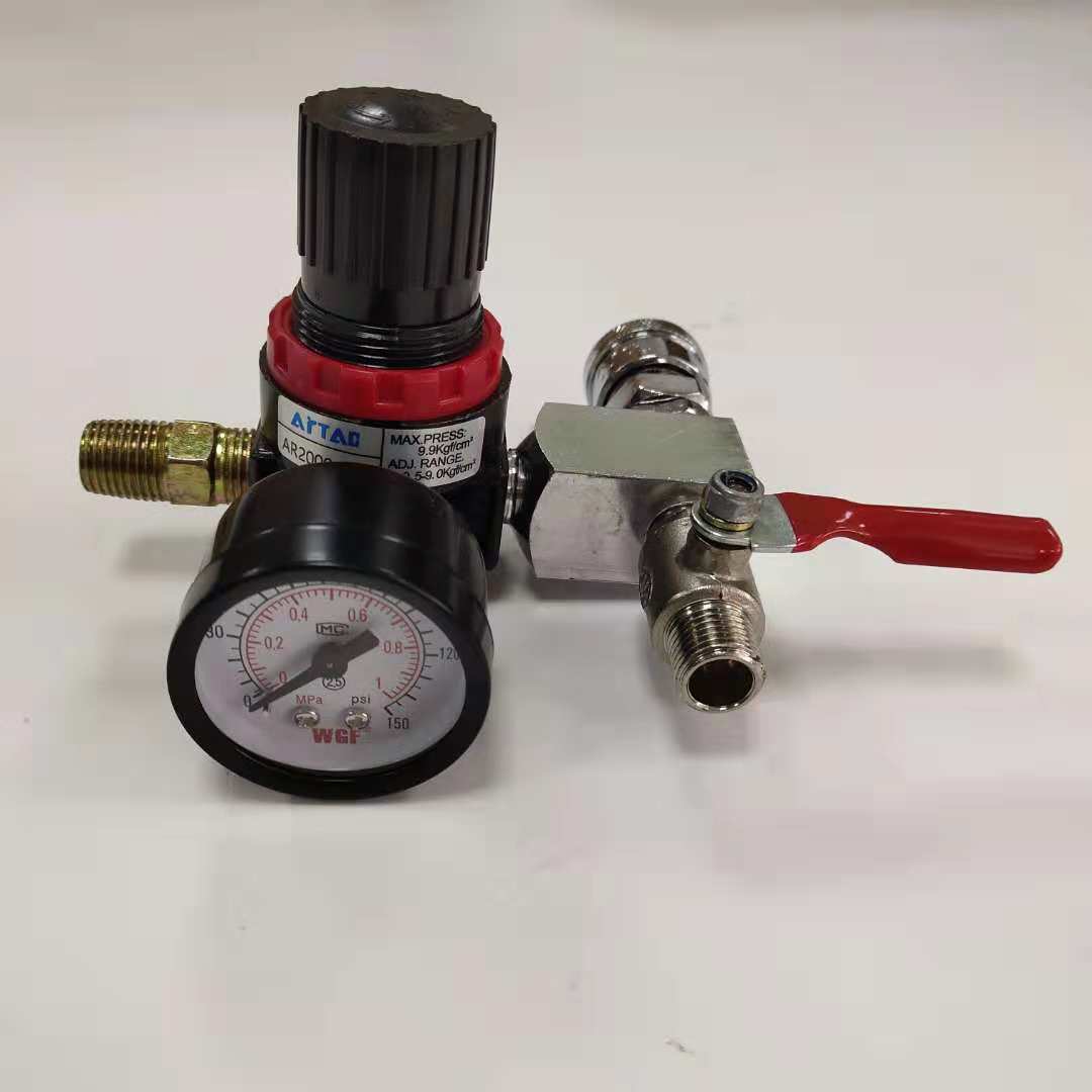WGF high precision intake pressure valve pneumatic diaphragm pump pressure meter A-10 A-15 four-way valve suction cup accessories