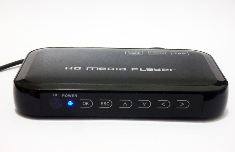 Đĩa cứng di động Đĩa U Thẻ SD Trình phát HD 1080P HDMI + VGA + AV được kết nối với máy chiếu TV - Trình phát TV thông minh 