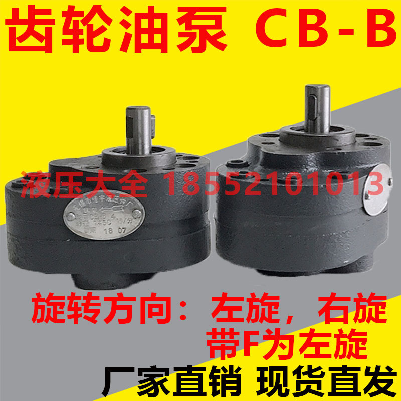 Lubricating machine grinding machine saw gear pump CB-B40 CB-B50 CB-B63 CB-B80 B100 B125