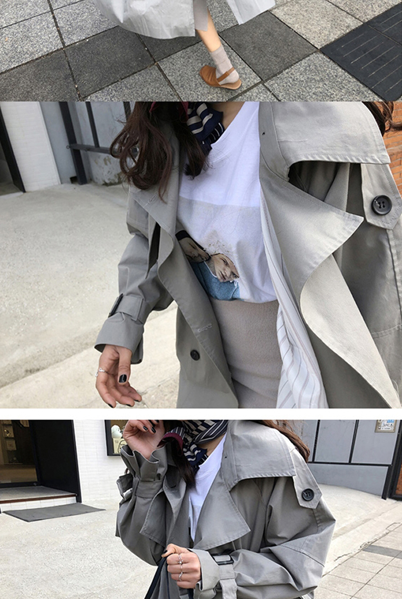 Trench pour femme en Polyester en Coton - Ref 3227721 Image 14