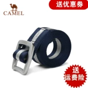 CAMEL lạc đà vành đai ngoài trời vòng đơn khóa thời trang giản dị mặc unisex đai ngoài trời