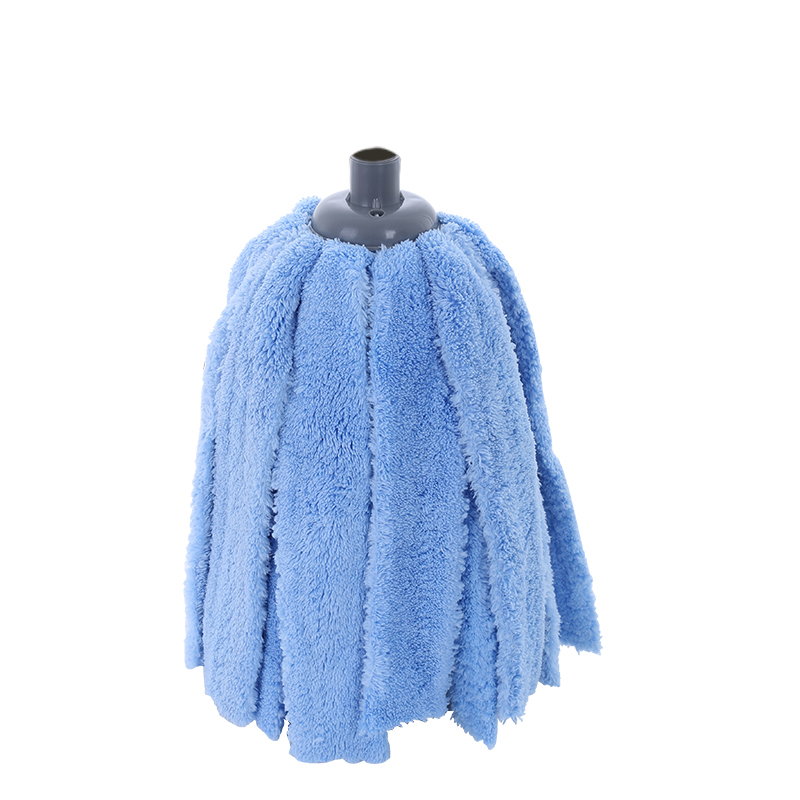 Shulang microfiber wringing mop head 220g round head absorbent mop head Home replacement single head accessories