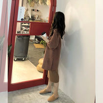 13 Liangpin small wool double-sided woolen coat womens long Korean version 2019 new woolen coat