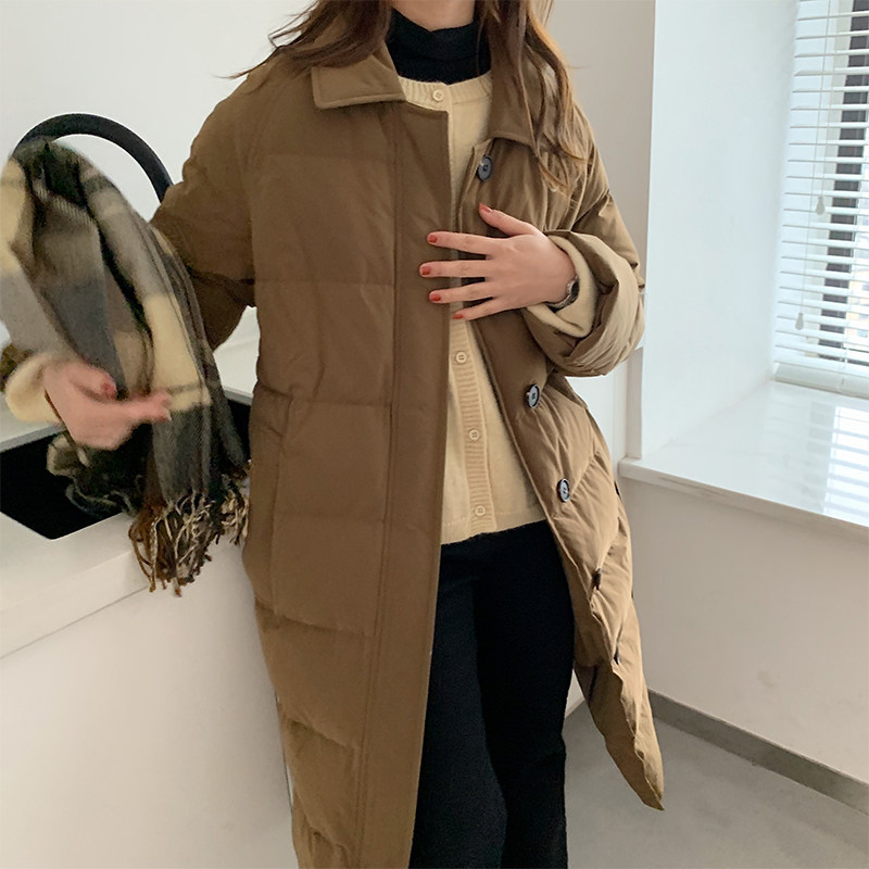 One-three-liveliness small taller version of the duvet suit woman temperament and warm 2021 winter new coat