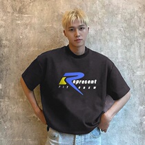 REPRESENT LIFE niche tide brand wild American summer cotton loose mens couple short-sleeved T-shirt ins