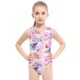 Cô gái chuyên nghiệp áo tắm trẻ em dễ thương một mảnh lớn trẻ em công chúa cô gái Hàn Quốc đào tạo bơi lượng giác - Bộ đồ bơi của Kid