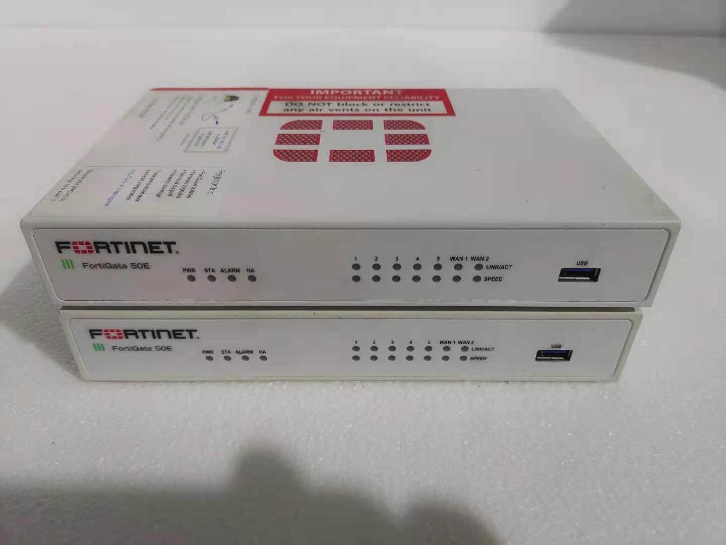 Flight Tower Fortinet FortiGate FG-50E one thousand trillion Enterprise-grade Internet Security Firewall tested well