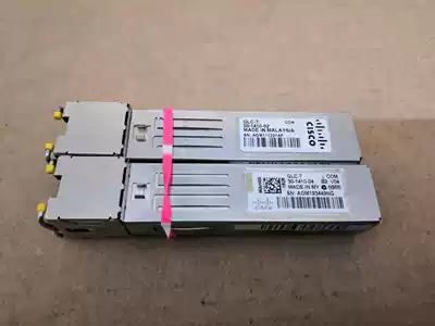 Cisco Cisco GLC-T Gigabit Optical Transfer Port Module Gigabit Optical Transfer Port Module Test Good