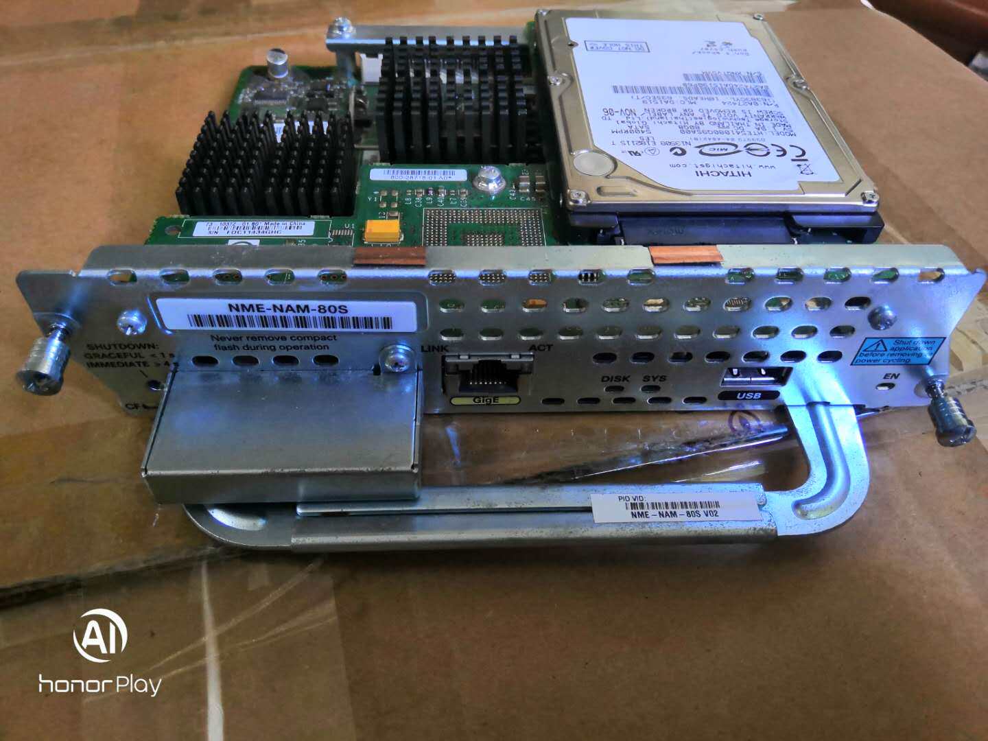 Second-hand disassembly CISCO NME-NAM-80S branch router module test good