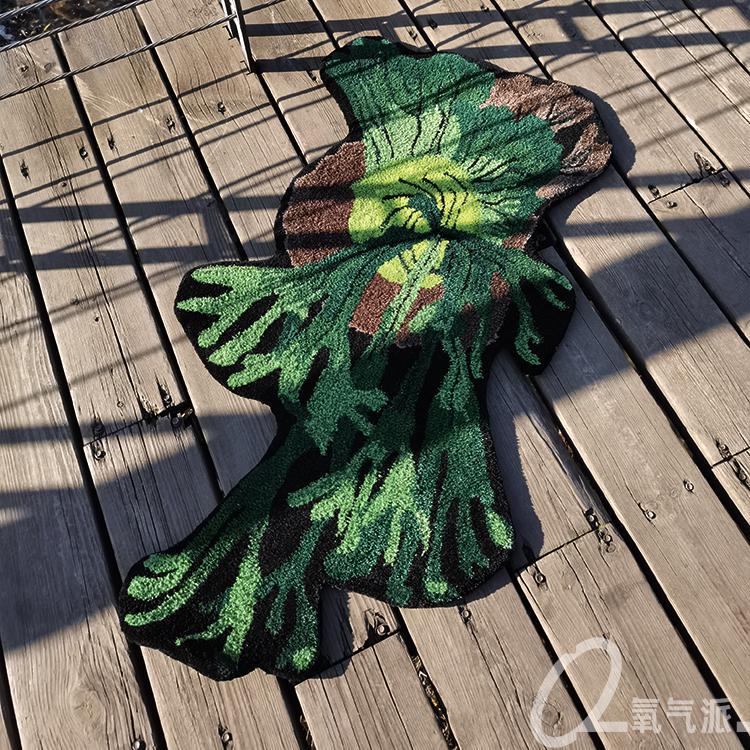 [Oxygen Pie] Antler Fern Tapestry Carpet Original Design Plant Hot Plant Gift Living Room Decoration High-End