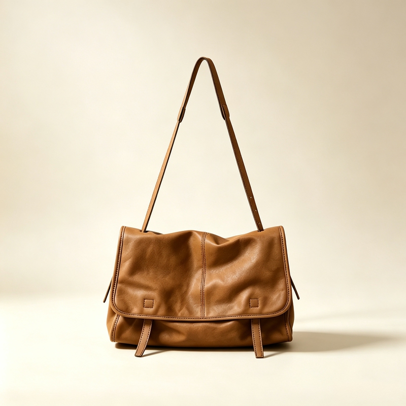 Qixi Festival Gift: Vegetable-Tanned Genuine Leather Messenger Bag, Relaxed Large-Capacity Commuter Shoulder Crossbody Messenger Bag Qixi Festival Gift: Vegetable-Tanned Genuine Leather Messenger Bag, Relaxed Large-Capacity Commuter Shoulder Crossbody Messenger Bag