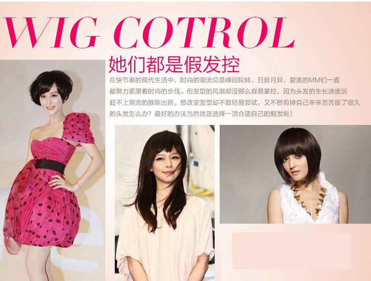 Perruque Long cheveux raides - Ref 2609193 Image 6