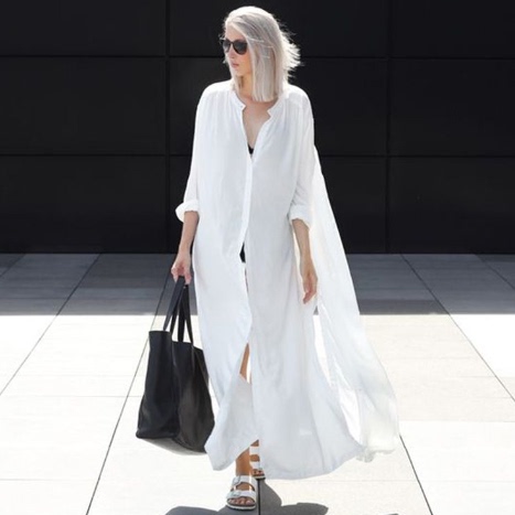 Mid-Length Sun Protection Clothing for Women, Cardigan, Swimsuit, Bikini Cover-Up, New Loose Shirt-Style Vacation Beach Jacket Mid-Length Sun Protection Clothing for Women, Cardigan, Swimsuit, Bikini Cover-Up, New Loose Shirt-Style Vacation Beach Jacket