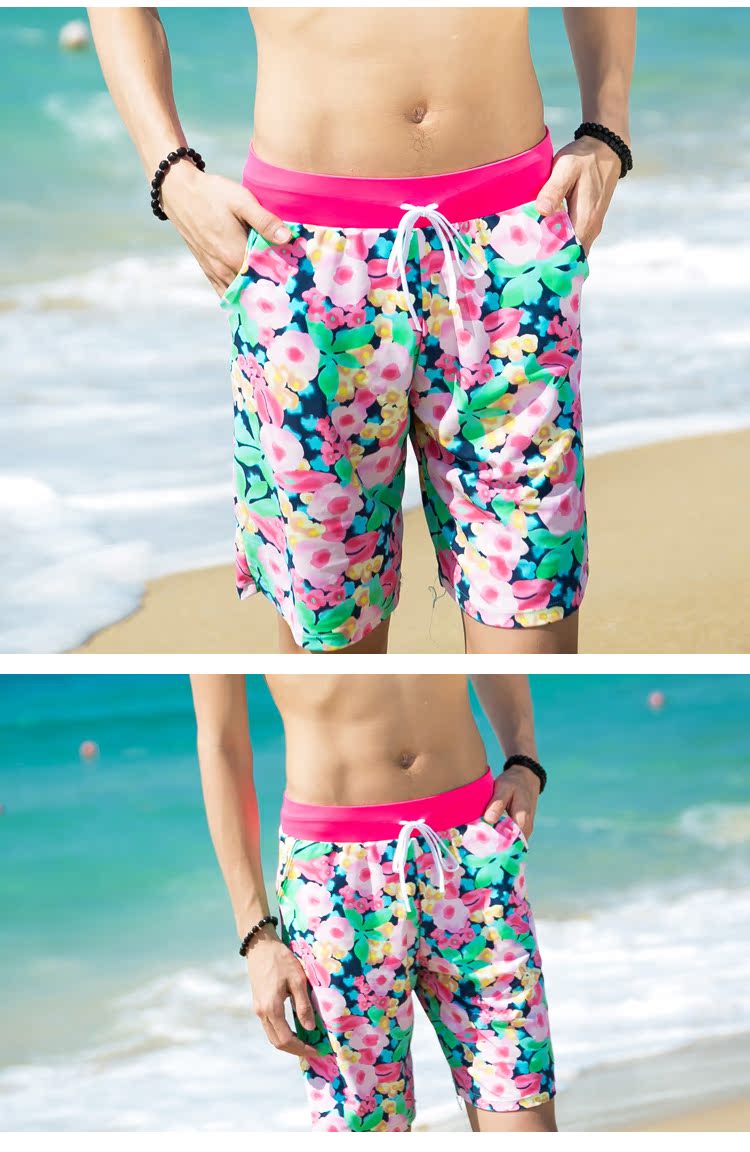 Ưu đãi đặc biệt Mới cặp đôi áo tắm thép thật của Zi Zi tập hợp bikini áo tắm xuân nóng ba mảnh bảo thủ - Vài đồ bơi đồ đôi trắng đi biển	