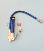 New product direct sales inflation meter car tire grip type with ruler inflation gun air pressure meter pump gas meter