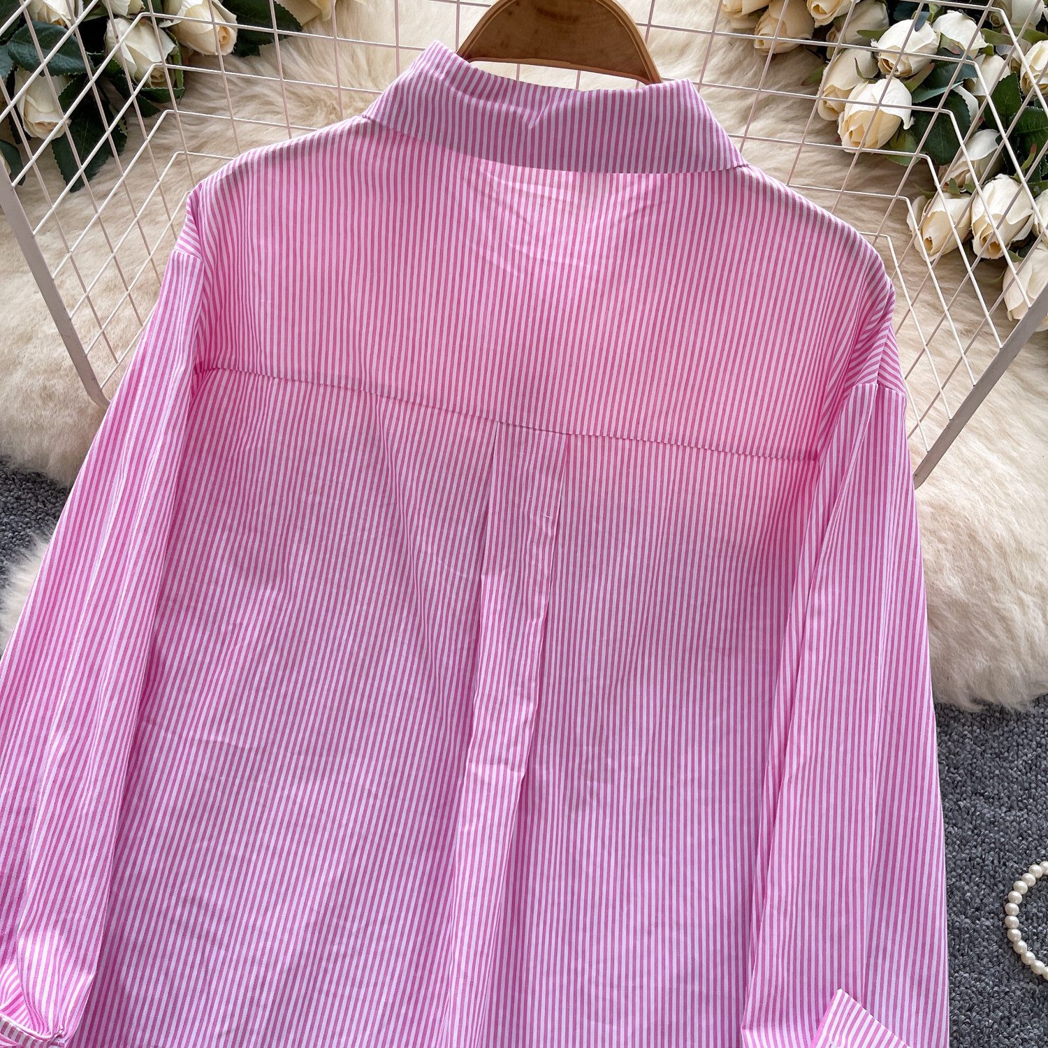 Летняя трехмерная дизайнерская рубашка, европейский стиль, в цветочек, свободный крой 