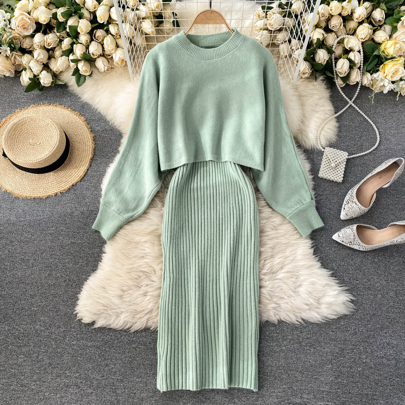 Daily Women's Simple Style Solid Color Blending Skirt Sets Skirt Sets display picture 5