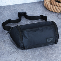 Male running bag female multi-function large capacity 10 inch tablet mobile phone casual bag shoulder cross-body chest bag shoulder Cross bag waterproof