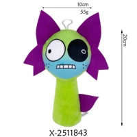 Фиолетоволосая зеленая эльф-ритм ящик