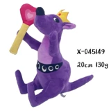 Синяя плюшевая игрушка для детского сада, кукла, паук, слон, монстрик