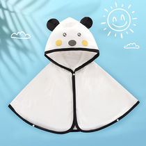 Childrens cloak sun protection clothing cute baby air conditioning shirt cloak childrens clothing ice silk sun protection clothing breathable and cute summer