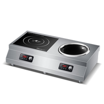 Demax commercial induction cooker multi-head electric stove household double stove 5000w desktop double-head induction cooker TC-100A2