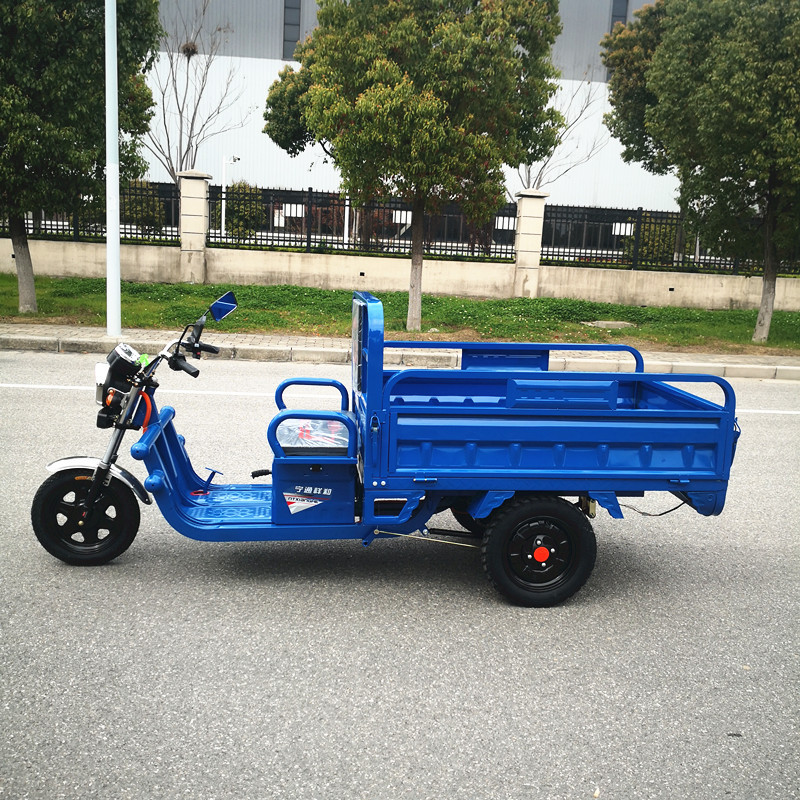 Electric Tricycle Heavy-Duty Cargo Carrier for Adults, New Model Household Electric Vehicle, Cargo Tricycle, Delivery Vehicle, Agricultural Vehicle
