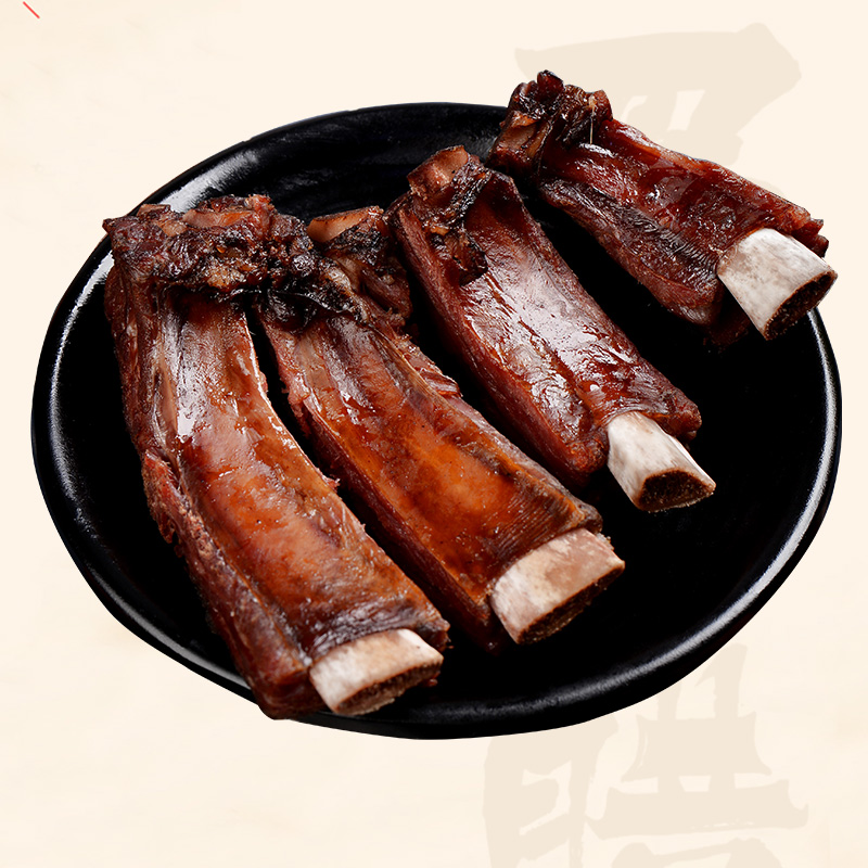 Sichuan farmhouse bacon ribs authentic homemade bacon 260g specialty air-dried meat salted ribs firewood smoked bacon