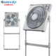 Gree rotating leaf fan lift electric house fan vertical floor fan dormitory timed table fan ພັດລົມຜູ້ໂຊກດີຫ້າໃບ