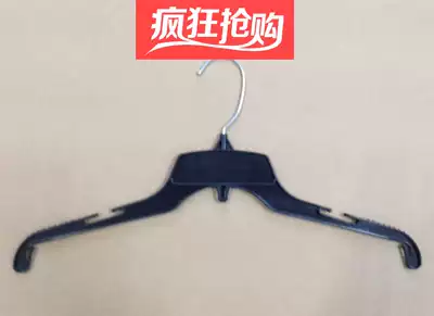 New 484 black plastic hanger VICS iron hook plastic hanger 43cmPP clothes hang factory direct sales