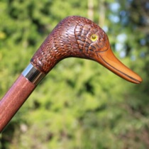 British imported British gentleman walking stick crutch Old Man non-slip effective rabbit head climbing stick duck head crutch crutch civilized stick