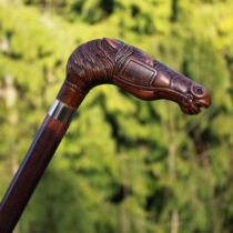 British imported British walking stick cane walking stick horse head Collection send old man zodiac gift gift gift