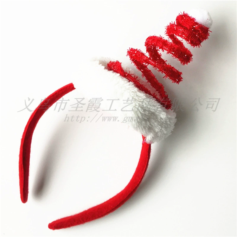 Phong cách mới Giáng sinh trang trí headband kỳ nghỉ bên cung cấp mùa xuân mũ headband bên phụ kiện tóc nhà máy bán hàng trực tiếp - Sản phẩm Đảng / Magic / Hiệu suất