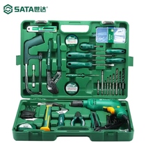 The 58 household electric tool set for daily installation and repair multi - function electric drill hardware set 05156