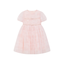 TeenieWeenie Kids Bear Childrens Wear 24 Summer New Girls Bow Sequined Mesh Dress
