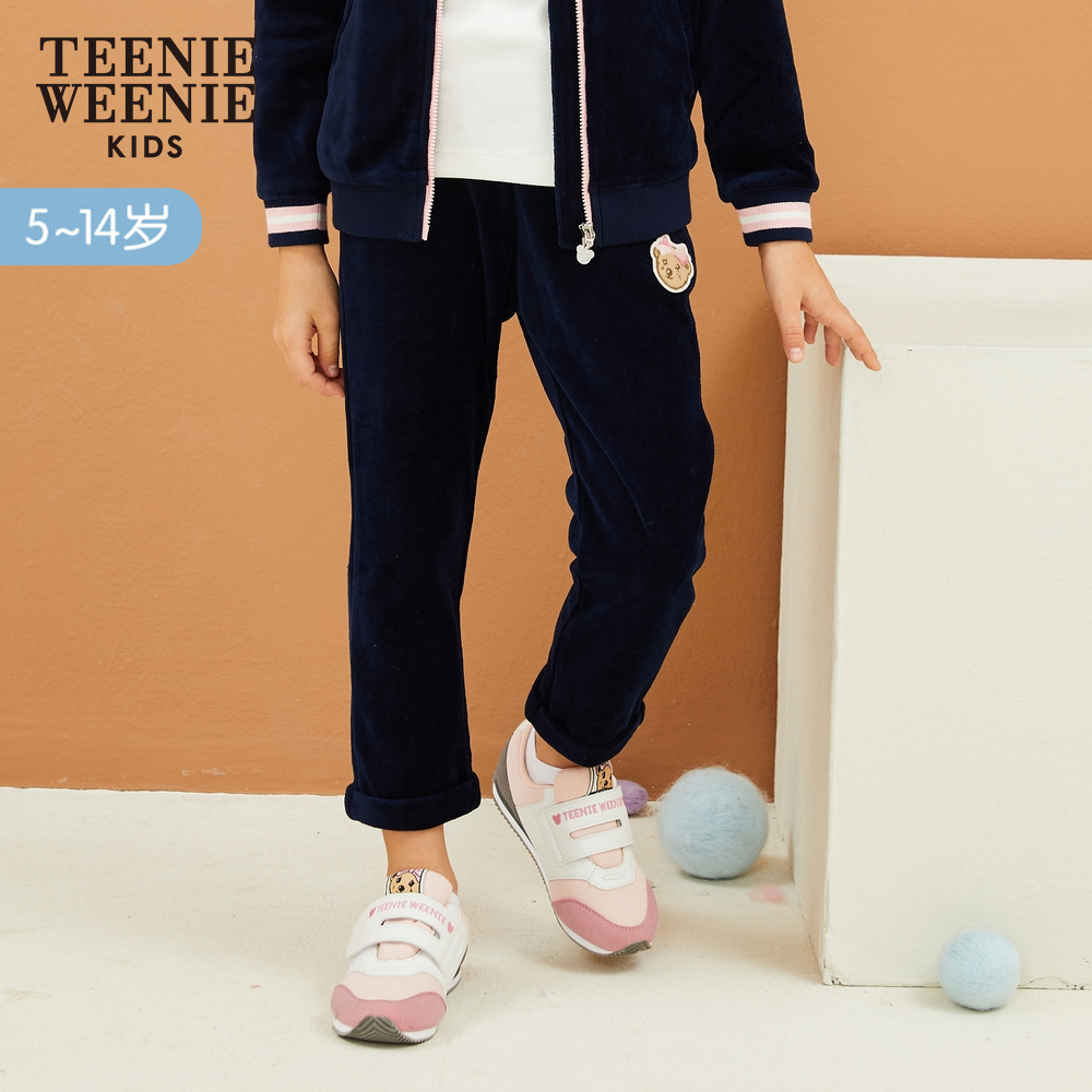 Quần teenie Weenie Kids Kids Baby Girl Pants Thu / Đông Mang trẻ em vừa quần âu.