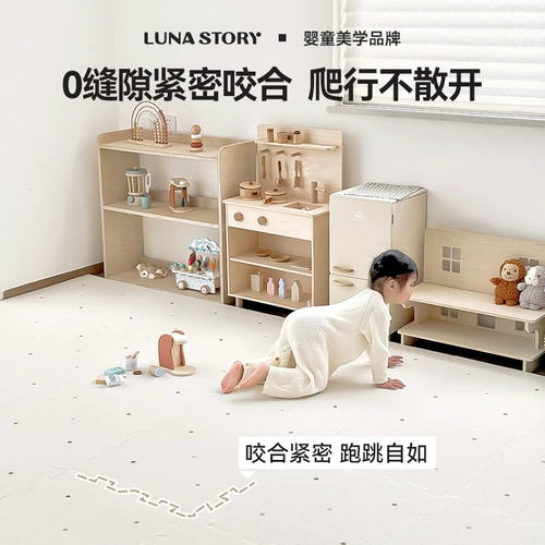 Lunastory, игровой коврик, детский ковер для ползания для домашнего использования, увеличенная толщина