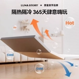 Lunastory, детский складной игровой коврик для ползания, ковер, Южная Корея, увеличенная толщина, 10 этажей