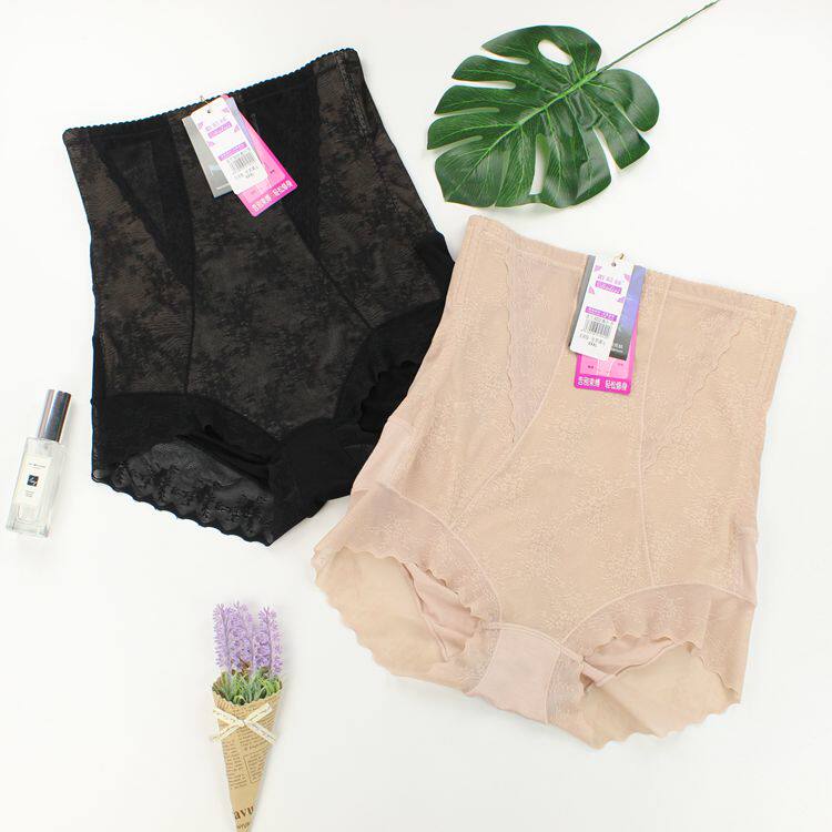Dai Lisi 8233 summer thin section breathable corset pants high waist abdomen stomach body sculpting underwear postpartum body sculpting pants large size