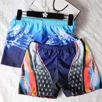 Quần bơi nam mới boxer thời trang áo tắm cộng với phân bón XL lỏng Surf lướt bãi biển quần bơi nam - Nam bơi đầm đồ bơi nam có áo