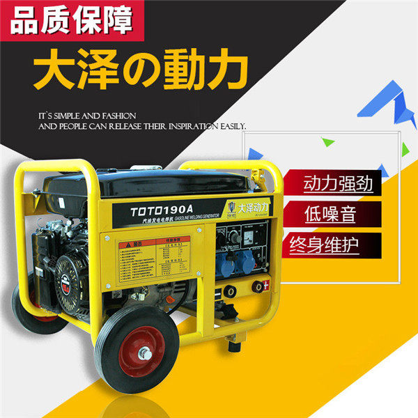 Daze Power 190A230A250A300A gasoline power generation welding machine inverter DC single-phase auxiliary power supply
