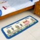 Ưu đãi đặc biệt Huiduo chính hãng dải thảm bếp da lộn thảm phòng ngủ phòng tắm thảm chống trượt chân miếng đệm máy có thể giặt - Thảm sàn
