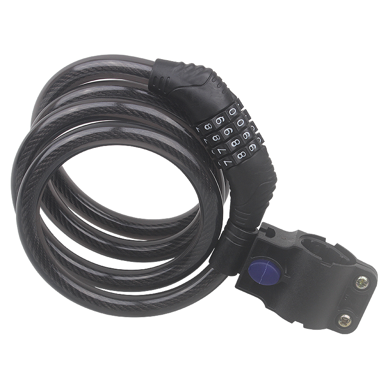 GIANT Teantic Bike Lock Mountain Road Folding Theft Steel Cable Lock 1 2 m Code Lock Riding Kit