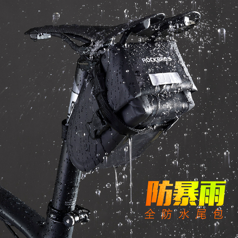 Lock Brothers Bike Tailbag Waterproof Mountaineering Caravan Bag Backseat Cushion Bag Rear Wrap-in-bag Riding Bag accessories Equipment